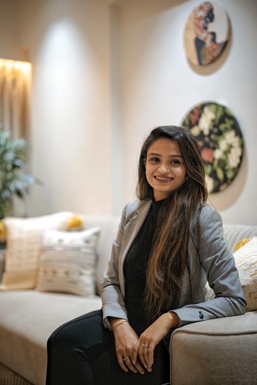 Shruti, founder of Shruti D Interiors